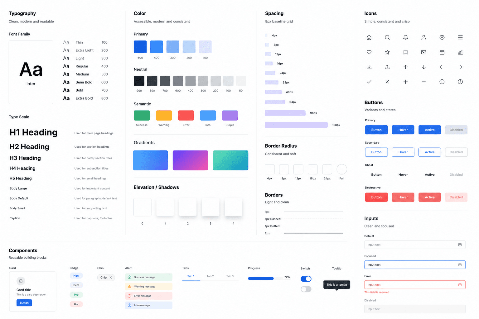 Extracted Design System